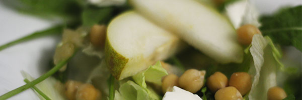 Salada de Rúcula com Pera