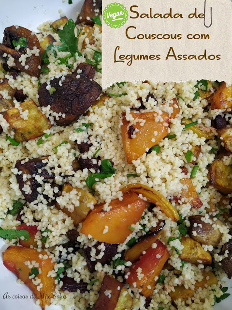 Salada de Couscous com Legumes Assados - Sexta Feira Vegetariana