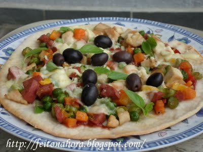 Pizza de Legumes