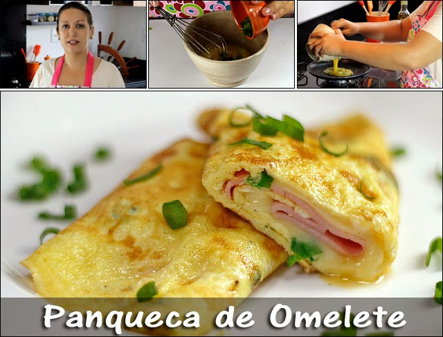 Panqueca de Omelete em Vídeo