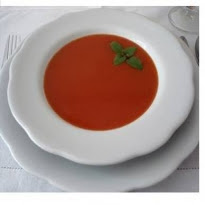 Sopa de Tomate e Queijo Minas