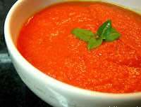 Sopa Cremosa de Tomate (vegana)