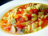 Sopa de Massa e Legumes à Italiana (vegana)