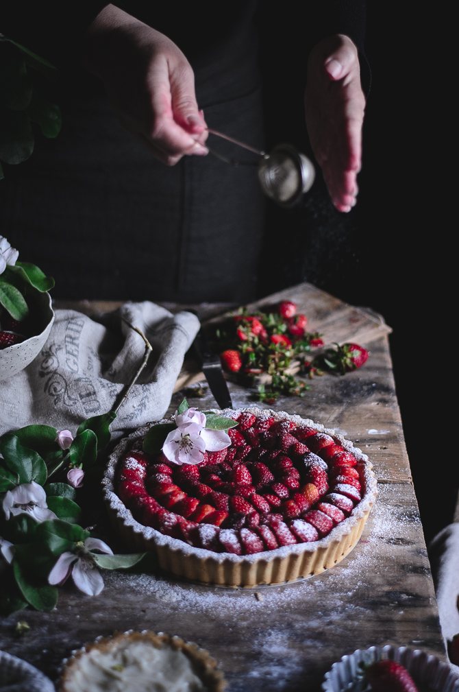 Tarte aux Fraises // French strawberry tart