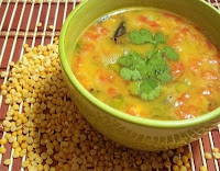 Sopa de Ervilha Amarela - Toor Dhal (vegana)