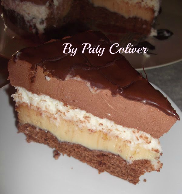 Bolo tentação de chocolate e coco: Paty Coliver