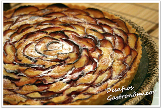 DESAFIO: Preparar uma variação da Torta Frangipane, com Ameixas frescas!