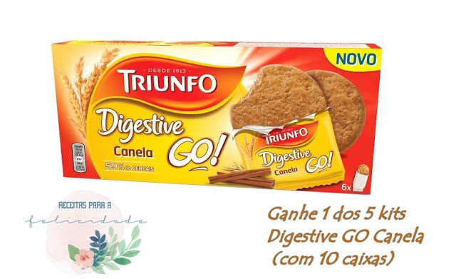Passatempo Triunfo/ Ganha um Kit Digestive GO Canela