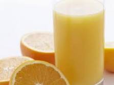 Vitamina cremosa de laranja