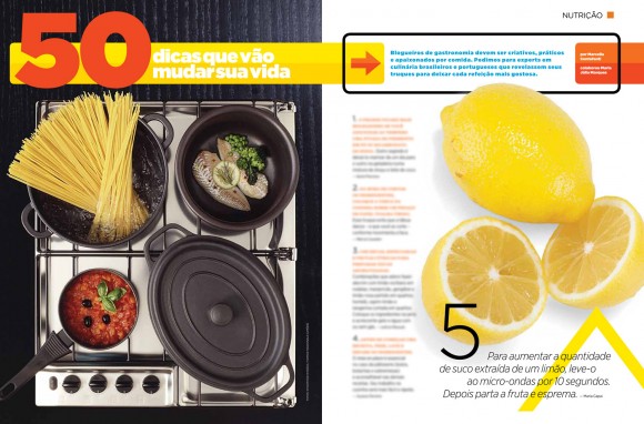 Revista Women’s Health e 50 dicas de cozinha imperdíveis
