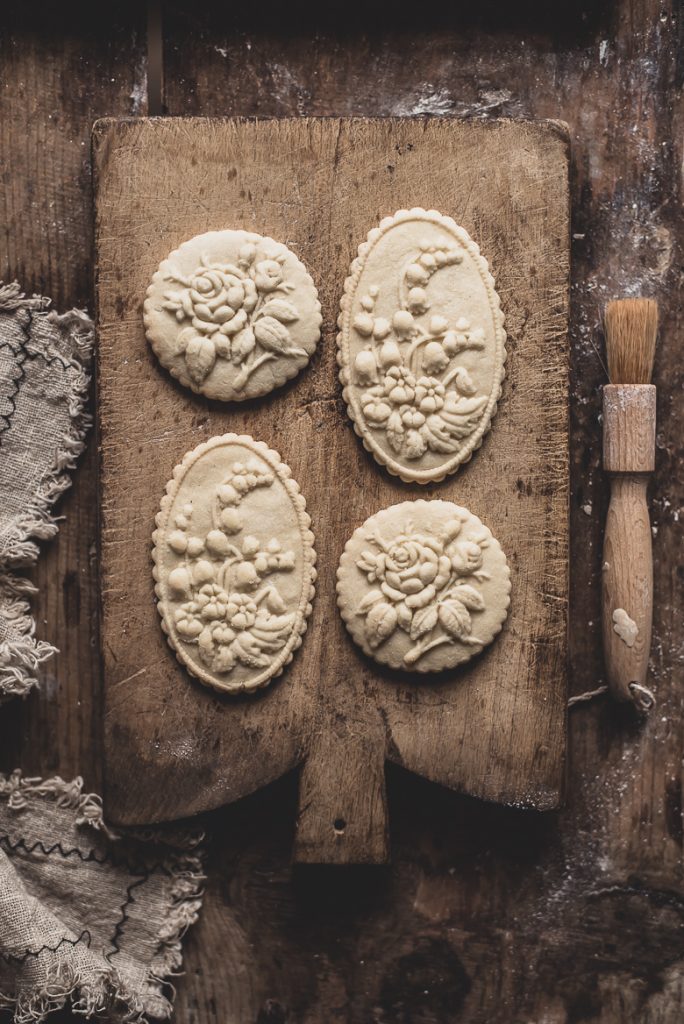 Bolachas de baunilha (com molde) // Vanilla stamped cookies