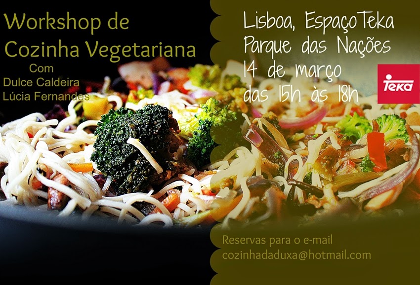 Workshop de Cozinha Vegetariana