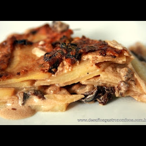 DESAFIO: Imitar a Batata Gratinada com Funghi Secchi do Restaurante Viena!