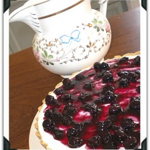Cheesecake de mirtilo (blueberry)