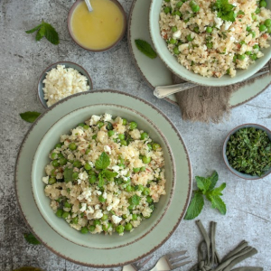 Salada Primaveril de Quinoa