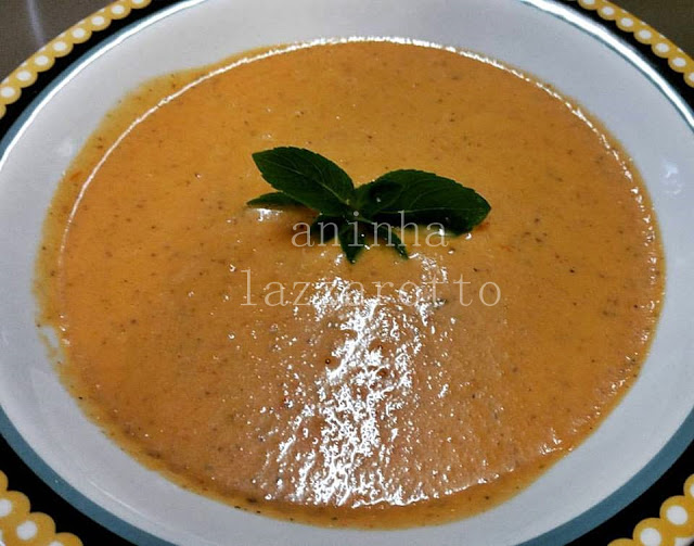 Sopa Vegana de Tomates