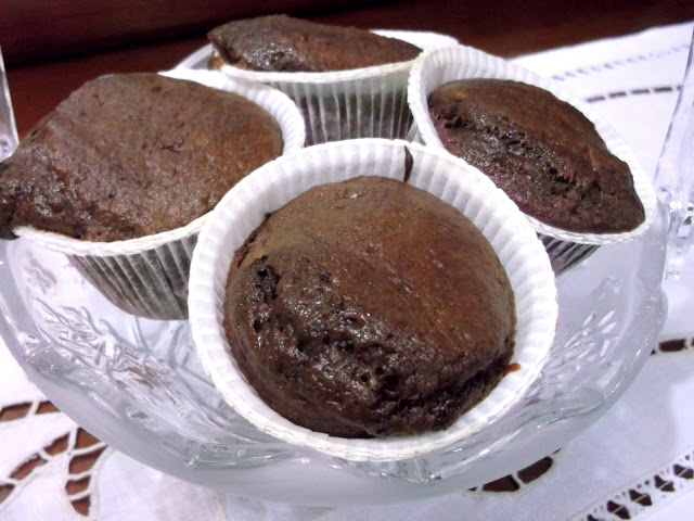 Muffins de Chocolate e Ameixas para o Dia do Pai