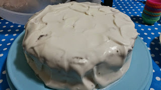 Guiness Cake com cobertura de Queijo Creme e Natas
