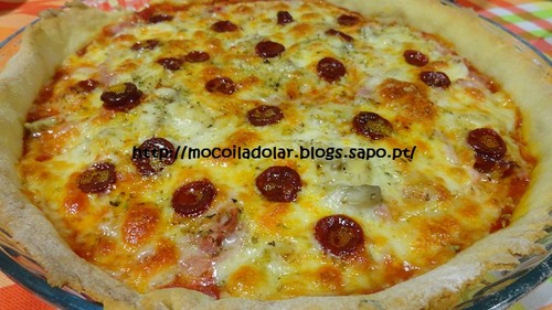 Pizza Caseira com Linguiça - Cozinha Fácil *41