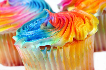 Cupcake Arco íris