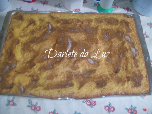 Eu testei receita do blog: Darlete da Luz, bolo de banana fofinho
