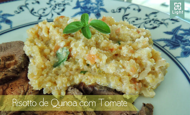 Risotto de Quinoa com Tomate