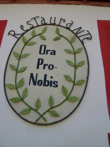 Restaurante Ora-Pro-Nóbis