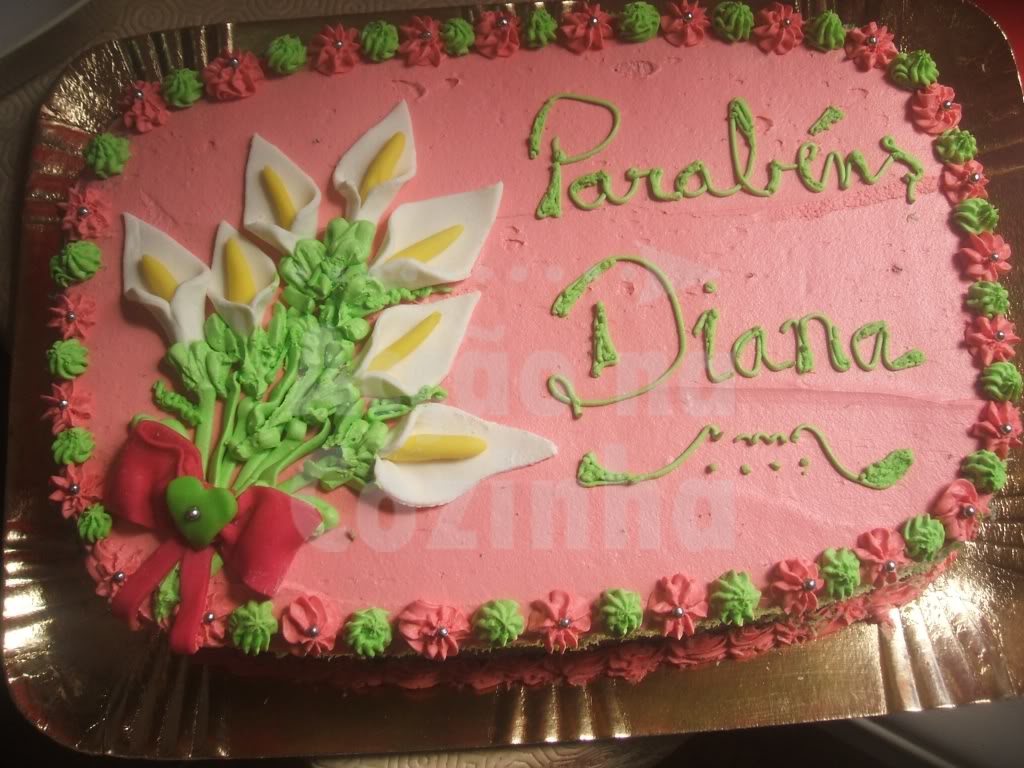 Bolo de Aniversário da Diana