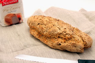 Pão rápido de cevada / Quick barley bread