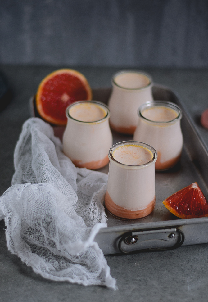 Iogurte de toranja // Grapefruit homemade yogurt