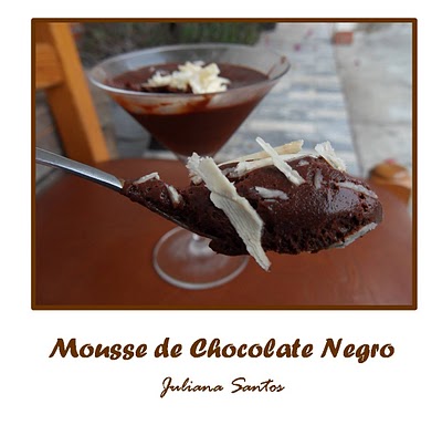 Mousse de Chocolate Negro - Nigella Lawson