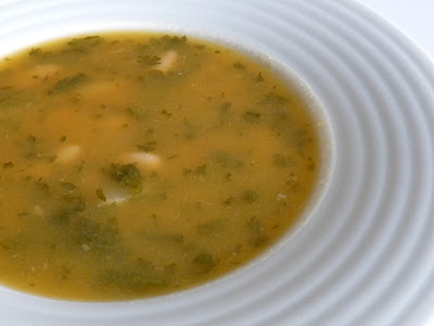 Sopa de Nabo e Nabiça ~ Turnip Soup with Turnip Greens