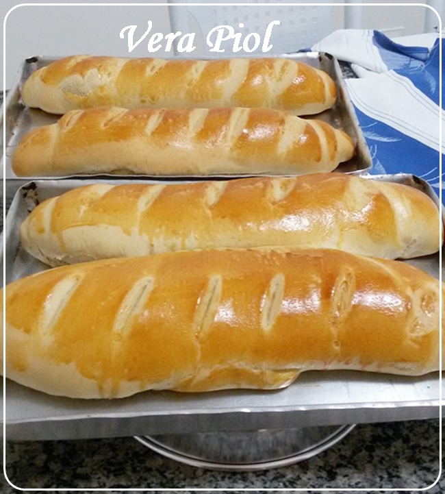 Eu testei receita do blog: Vera Piol, pão caseiro