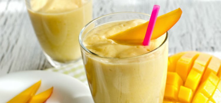 Emagrecer com as receitas diet shake de pêssego