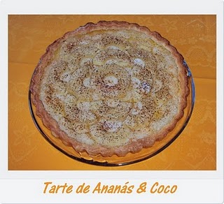 Tarte de Ananás & Coco