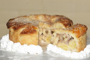 Torta especial de banana- Sorteio Kit chef